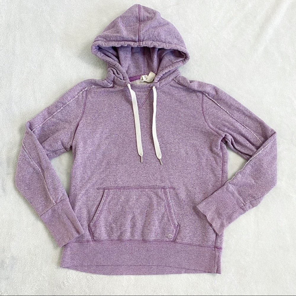 Aerie fit lavender cotton thick hoodie size large